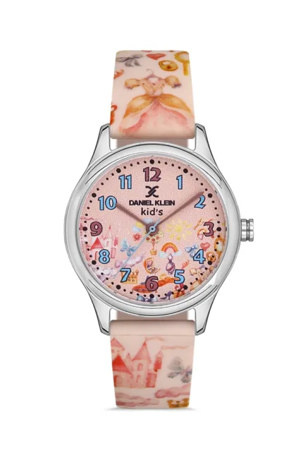 Joy for your little ones with the DK.1.13421-1 Daniel Klein Girls's Watch Silicone Band trendy, and widely admired