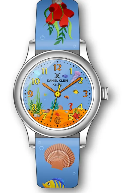 Joy for your little ones with the DK.1.13681-4 Daniel Klein Girls's Watch Silicone Band trendy, and widely admired