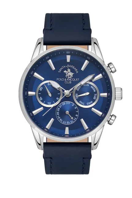 Elevate your style with confidence with the SB.1.10419-6 Men's Watch from Santa Barbara Polo classic, and American-inspired