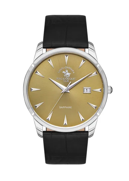 Elevate your style with confidence with the SB.1.10480-3 Men's Watch from Santa Barbara Polo classic, and American-inspired