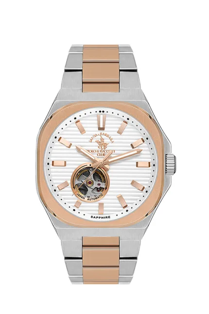 Elevate your style with confidence with the SB.1.10534-5 Men's Watch from Santa Barbara Polo classic, and American-inspired