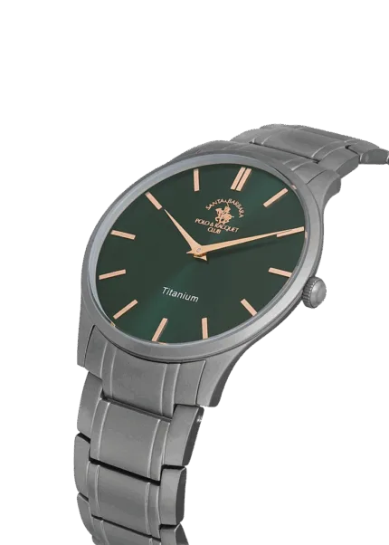 Elevate your style with confidence with the SB.4.1004-3 Santa Barbara Polo Men's Watch Solid Band classic, and American-inspired