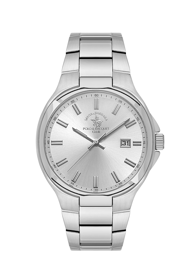 SB.1.10544 Elegant Santa Barbara Polo Men's Watch Stainless Steel Band SB.1.10544 Elegant Santa Barbara Polo Men's Watch Stainless Steel Band